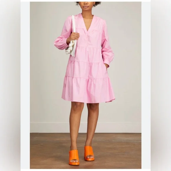 xirena dress pink Xirena Halterneck Long Dress - Pink Dresses, Clothing - WXIRE61945